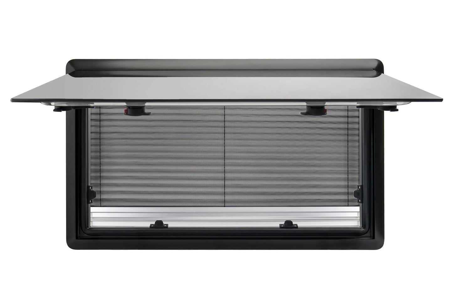Hinged Window with Blinds – Double Walled – Flush – 3 Frames