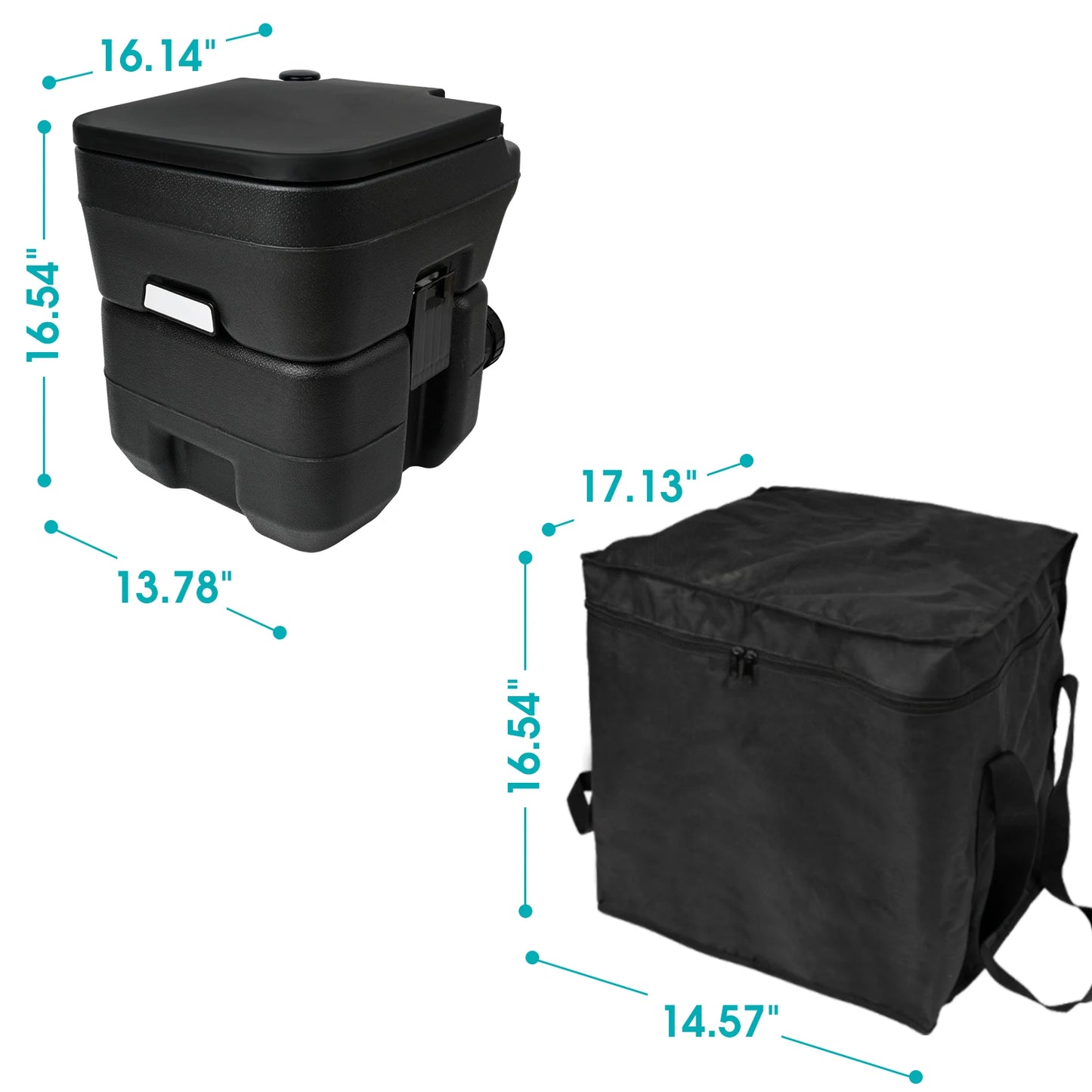 Portable Folding Camping Toilet – Lightweight & Durable
