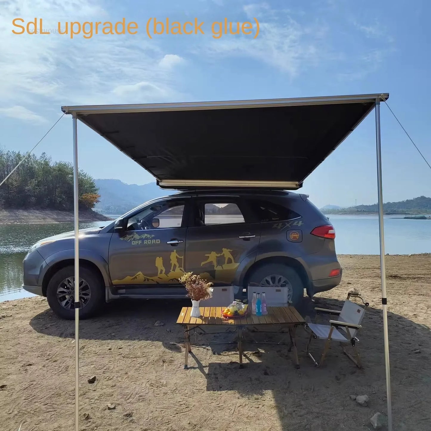 Outdoor Multifunctional Vehicle Awning Tent