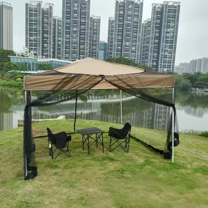 Camping tent, outdoor mosquito net, mosquito repellent, grassland picnic, portable car tent