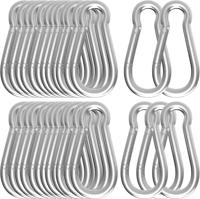 Mini Carabiner Alloy Survival Gear Camp Mountaineering Hook Outdoor Carabiner Keychain Tourist Hooks Fishing Buckle Wholesale