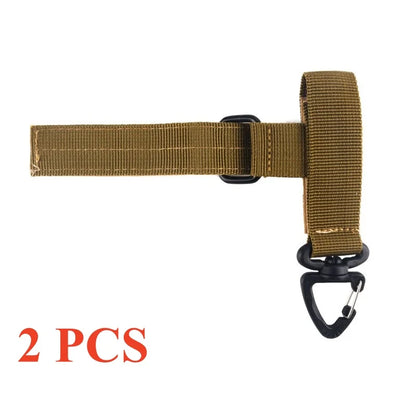 1/2/5/8PCs New Multi-purpose Tactical Gloves Buckle Glove Hook Military Fan Outdoor Climbing Rope Storage Adjust Camping Hanging