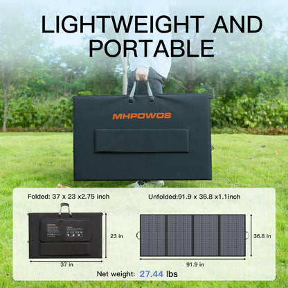 400W Portable Solar Panel Charger