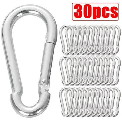 Mini Carabiner Alloy Survival Gear Camp Mountaineering Hook Outdoor Carabiner Keychain Tourist Hooks Fishing Buckle Wholesale