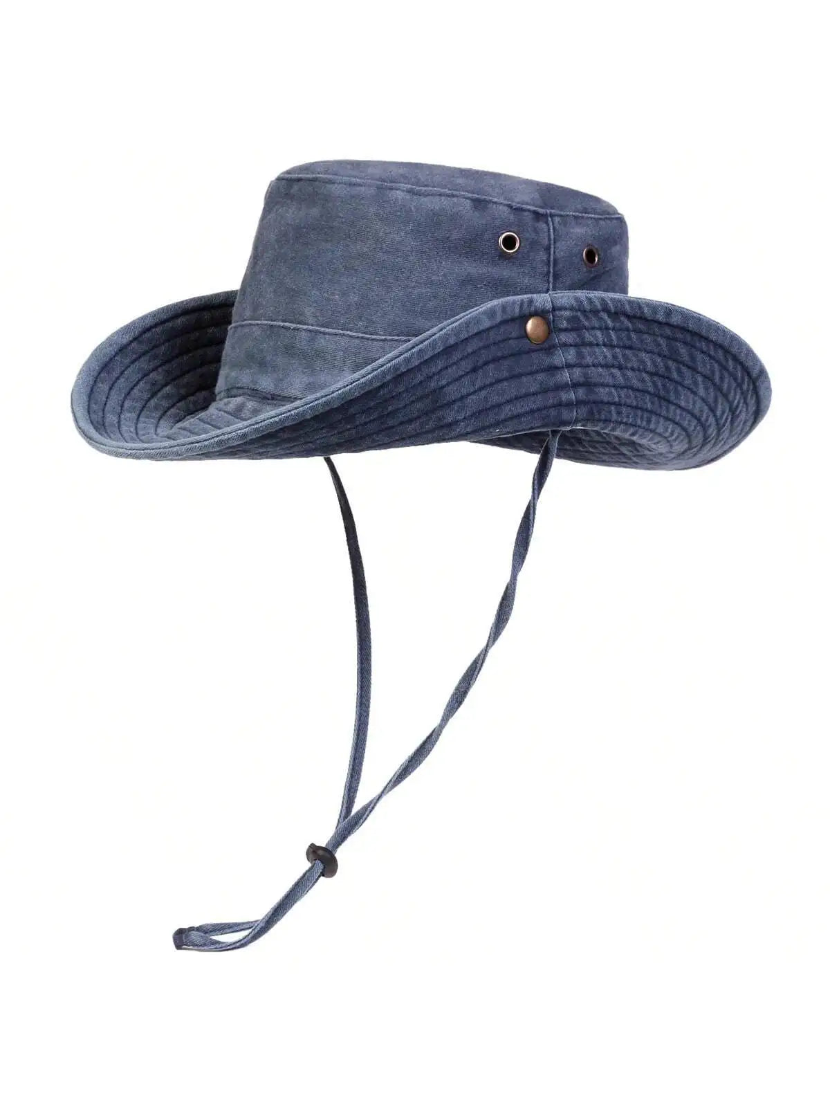 Men Big Eaved Washed Bucket Hats Fishermen Caps Outdoor Casual Cap Men Sunscreen Hat