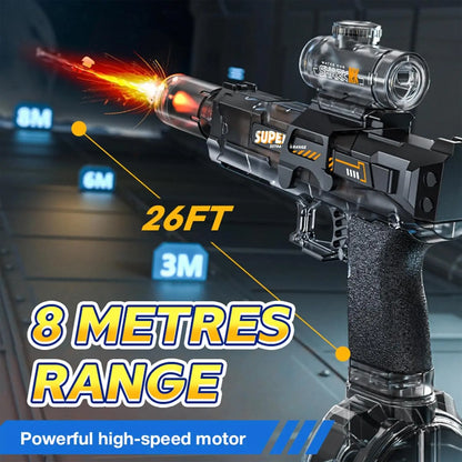 Automatic Electric Water Gun with 26FT Range, High Capacity for Pool Party and Outdoor Fun