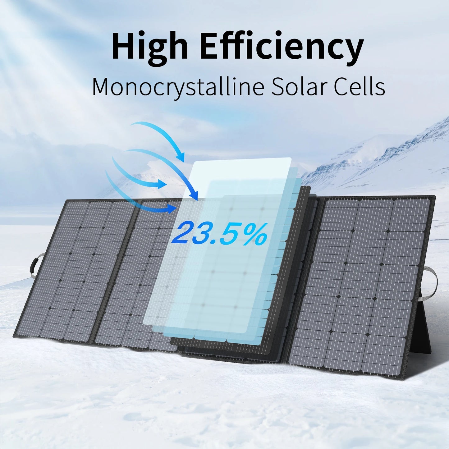 400W Portable Solar Panel Charger