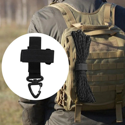 1/2/5/8PCs New Multi-purpose Tactical Gloves Buckle Glove Hook Military Fan Outdoor Climbing Rope Storage Adjust Camping Hanging