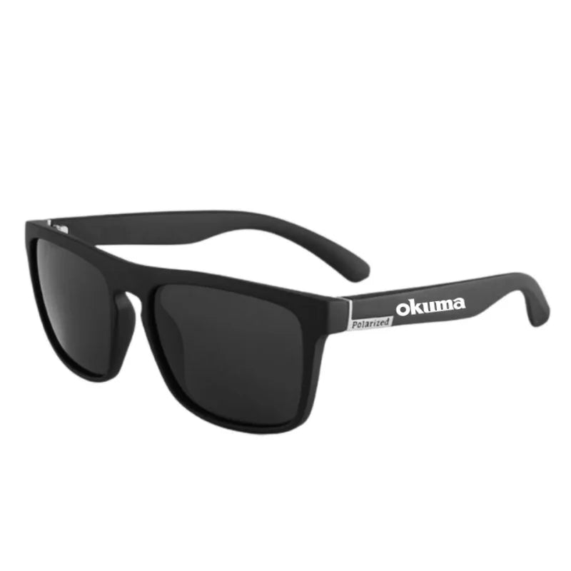 New 6 color okuma fishing glasses men women polarized cycling glasses for outdoor driving and hiking anti glare UV400 sunglasses