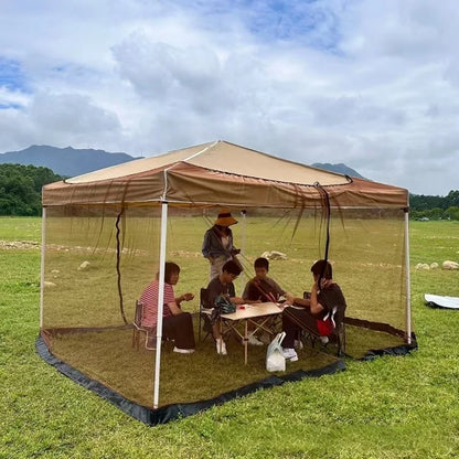 Camping tent, outdoor mosquito net, mosquito repellent, grassland picnic, portable car tent