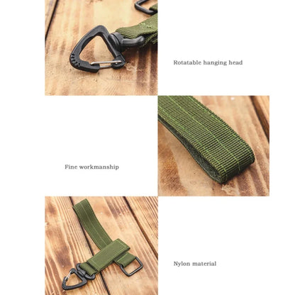 1/2/5/8PCs New Multi-purpose Tactical Gloves Buckle Glove Hook Military Fan Outdoor Climbing Rope Storage Adjust Camping Hanging
