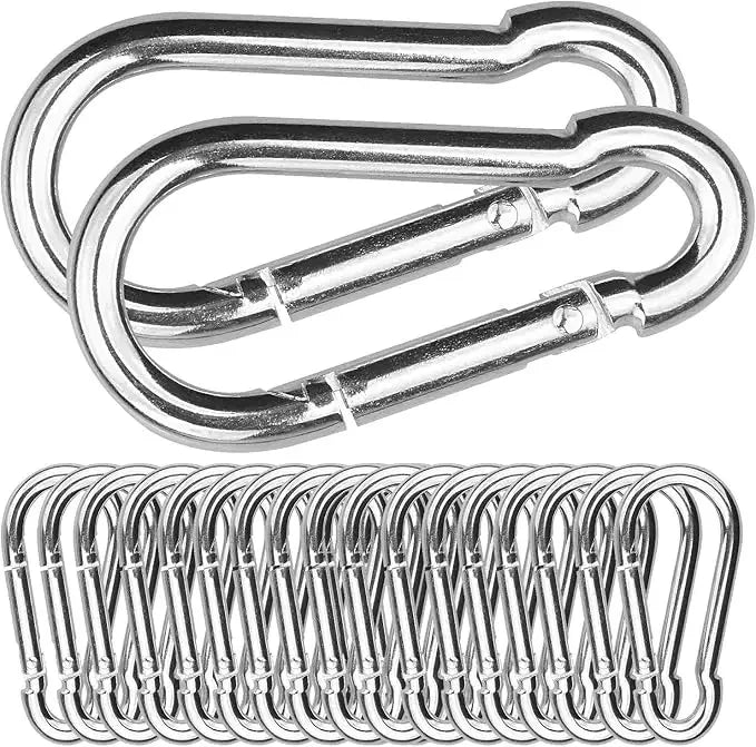 Mini Carabiner Alloy Survival Gear Camp Mountaineering Hook Outdoor Carabiner Keychain Tourist Hooks Fishing Buckle Wholesale