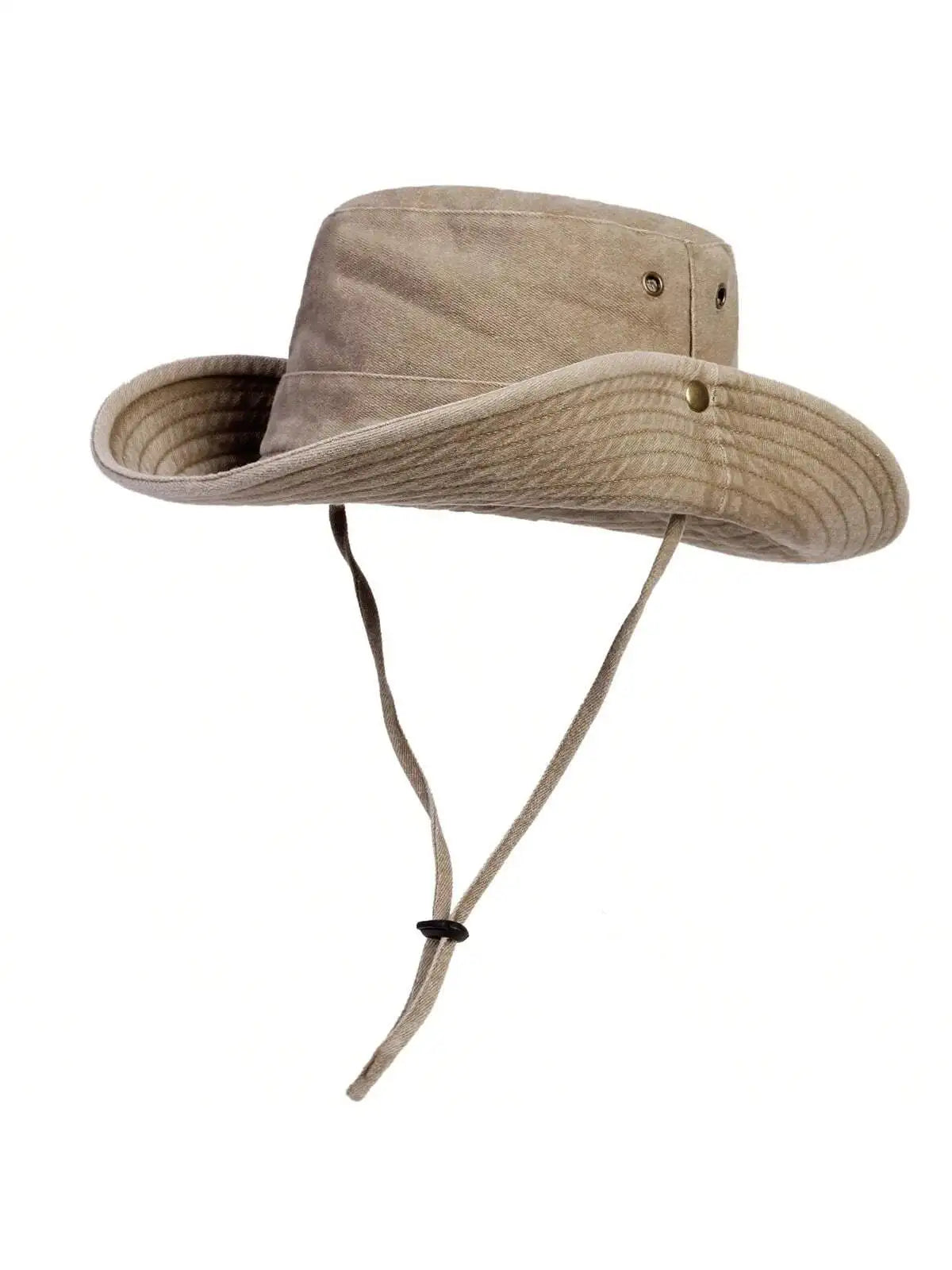 Men Big Eaved Washed Bucket Hats Fishermen Caps Outdoor Casual Cap Men Sunscreen Hat