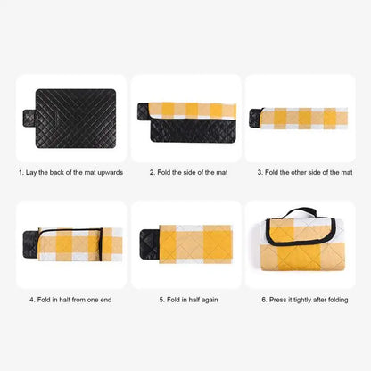 Outdoor Mat Camping Tent Mattress Tourism And Recreation Tourist Folding Mat Ultralight Beach Blanket Waterproof Picnic Blanket