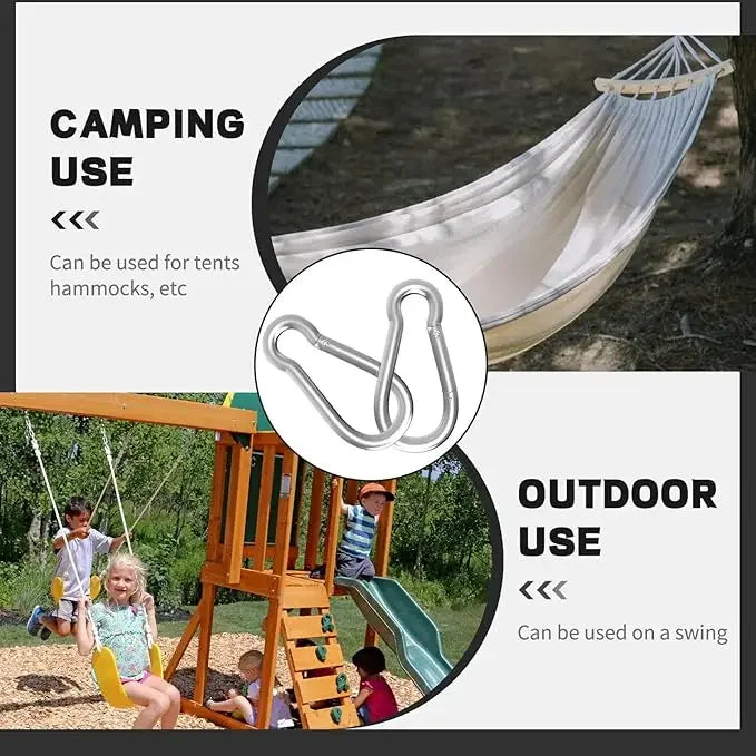 Mini Carabiner Alloy Survival Gear Camp Mountaineering Hook Outdoor Carabiner Keychain Tourist Hooks Fishing Buckle Wholesale