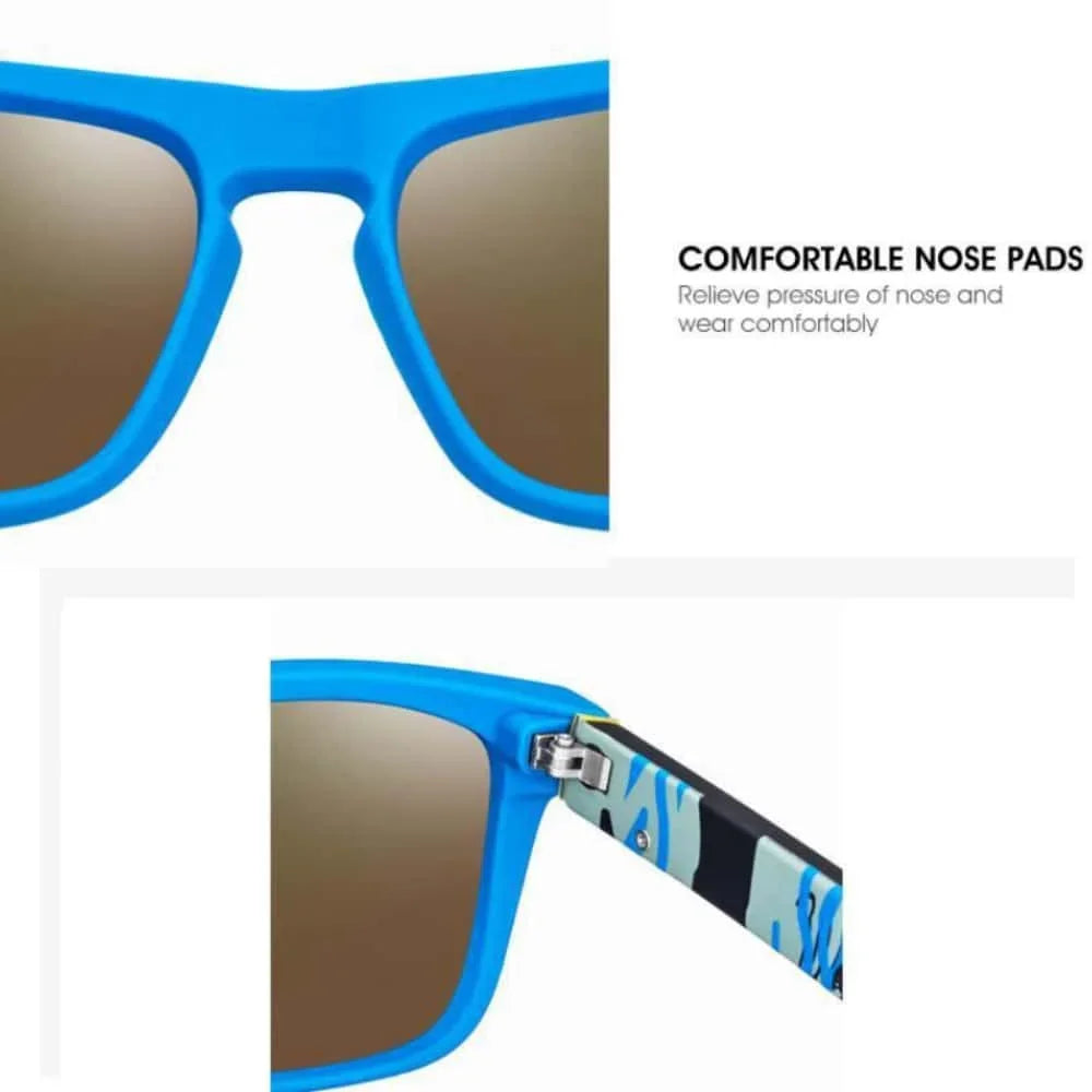 New 6 color okuma fishing glasses men women polarized cycling glasses for outdoor driving and hiking anti glare UV400 sunglasses