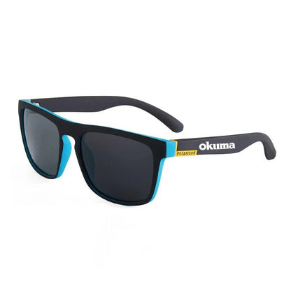 New 6 color okuma fishing glasses men women polarized cycling glasses for outdoor driving and hiking anti glare UV400 sunglasses