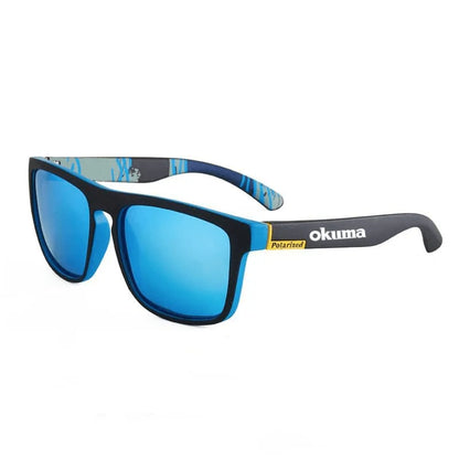 New 6 color okuma fishing glasses men women polarized cycling glasses for outdoor driving and hiking anti glare UV400 sunglasses