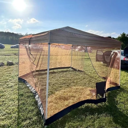 Camping tent, outdoor mosquito net, mosquito repellent, grassland picnic, portable car tent