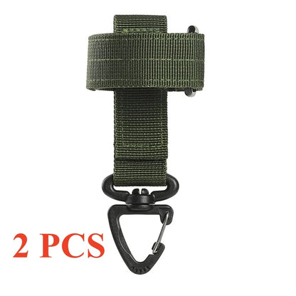 1/2/5/8PCs New Multi-purpose Tactical Gloves Buckle Glove Hook Military Fan Outdoor Climbing Rope Storage Adjust Camping Hanging