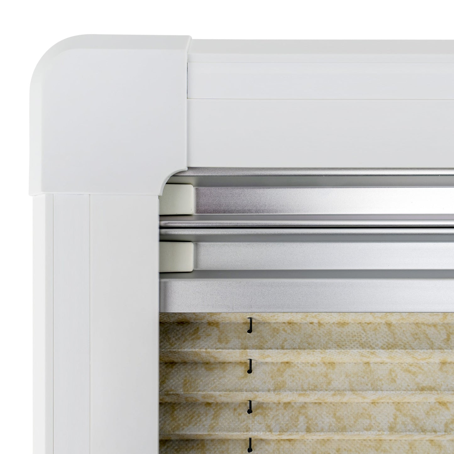 Hinged Window with Blinds – Double Walled – Flush – 3 Frames