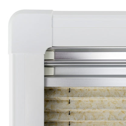 Hinged Window with Blinds – Double Walled – Flush – 3 Frames
